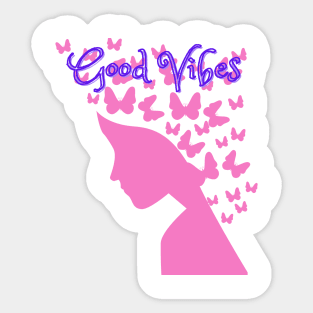 Good vibes Sticker